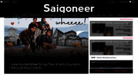 What Saigoneer.com website looked like in 2021 (2 years ago)