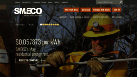 What Smeco.coop website looked like in 2021 (2 years ago)