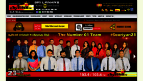 What Sooriyanfm.lk website looked like in 2021 (2 years ago)