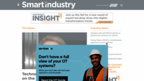 What Smartindustry.com website looked like in 2021 (2 years ago)