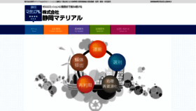 What Shizuoka-material.com website looked like in 2021 (2 years ago)