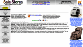 What Salestores.com website looked like in 2021 (2 years ago)