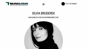 What Silvia-slogan.de website looked like in 2021 (2 years ago)