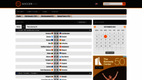 What Soccerway.mobi website looked like in 2021 (2 years ago)