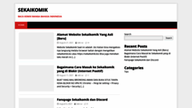What Sekaikomik.org website looked like in 2021 (2 years ago)