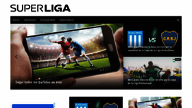What Superligafutbol.com website looked like in 2021 (2 years ago)
