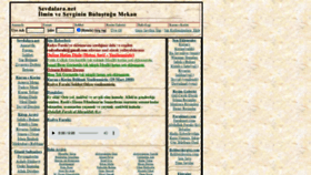 What Sevdalara.net website looked like in 2021 (2 years ago)