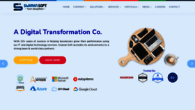 What Swaransoft.com website looked like in 2021 (2 years ago)