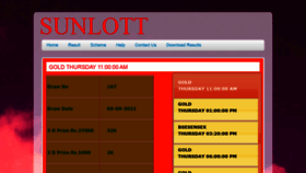 What Sunlott.org website looked like in 2021 (2 years ago)