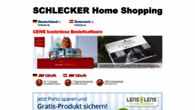 What Schlecker.com website looked like in 2021 (2 years ago)