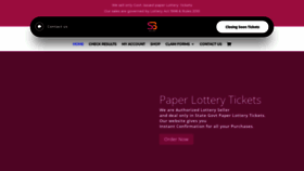 What Shashibalalottery.in website looked like in 2021 (2 years ago)