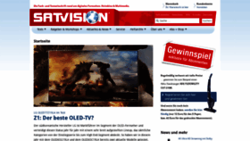 What Satvision.de website looked like in 2021 (2 years ago)