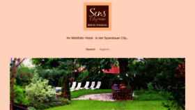 What Senscity-hotel-spandau.de website looked like in 2021 (2 years ago)
