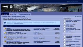What Schalker-block5.de website looked like in 2021 (2 years ago)