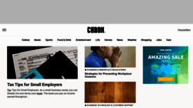 What Smallbusiness.chron.com website looked like in 2021 (2 years ago)
