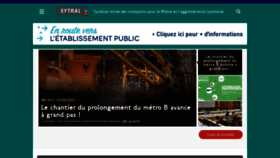 What Sytral.fr website looked like in 2021 (2 years ago)