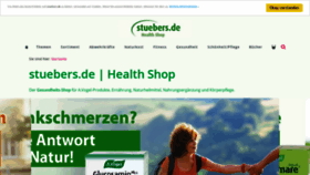 What Stuebers.de website looked like in 2021 (2 years ago)