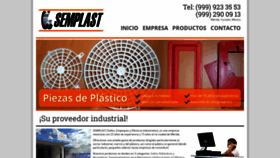 What Semplast.com.mx website looked like in 2021 (2 years ago)