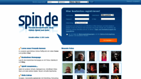 What Spin.de website looked like in 2021 (2 years ago)