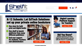 What Shelfit.com website looked like in 2021 (2 years ago)