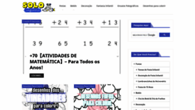 What Soloinfantil.com website looked like in 2021 (2 years ago)