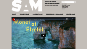 What Seattleartmuseum.org website looked like in 2021 (2 years ago)