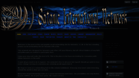 What Satanicinternationalnetwork.com website looked like in 2021 (2 years ago)
