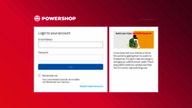 What Secure.powershop.co.nz website looked like in 2021 (2 years ago)