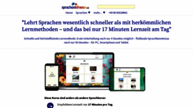 What Sprachenlernen24.de website looked like in 2021 (2 years ago)