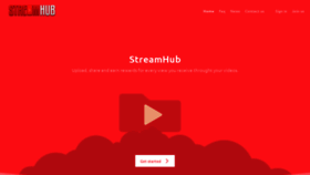 What Streamhub.to website looked like in 2021 (2 years ago)