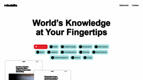 What Scicasts.com website looked like in 2021 (4 years ago)