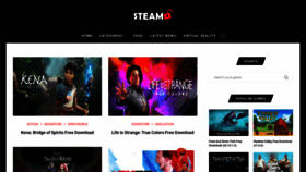 What Steamunlocked.pro website looked like in 2021 (2 years ago)