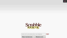What Scrabblemania.fr website looked like in 2021 (2 years ago)