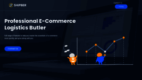 What Shipber.com website looked like in 2021 (4 years ago)