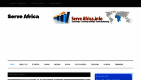 What Serveafrica.info website looked like in 2021 (2 years ago)