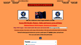 What Socceraust.co.uk website looked like in 2021 (2 years ago)