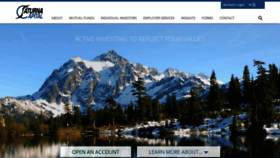 What Saturna.com website looked like in 2021 (2 years ago)