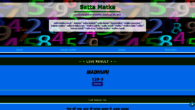 What Sattamatkaresults.today website looked like in 2021 (2 years ago)