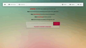 What Sickw.com website looked like in 2021 (3 years ago)