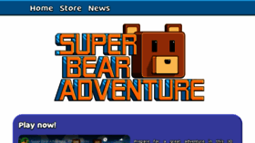 What Superbearadventure.com website looked like in 2021 (2 years ago)