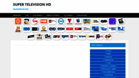 What Supertelevisionhd.com website looked like in 2021 (2 years ago)