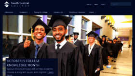What Southcentral.edu website looked like in 2021 (2 years ago)