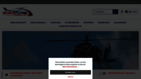 What Scaleflying.de website looked like in 2021 (2 years ago)