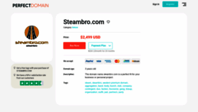 What Steambro.com website looked like in 2021 (2 years ago)