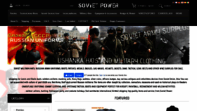 What Soviet-power.com website looked like in 2021 (2 years ago)