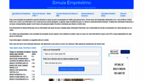 What Simulaemprestimo.com website looked like in 2021 (2 years ago)