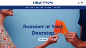 What Steelcitypops.com website looked like in 2021 (2 years ago)