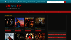 What Starmusiq.vip website looked like in 2021 (2 years ago)