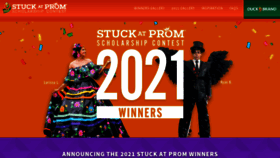 What Stuckatprom.com website looked like in 2021 (2 years ago)
