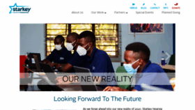 What Starkeyhearingfoundation.org website looked like in 2021 (2 years ago)